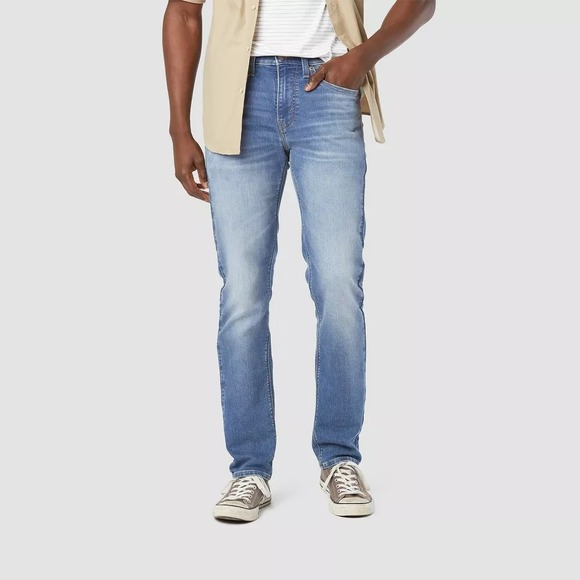DENIZEN from Levi's Men's 216 Slim Fit Jeans - Blue Denim 32x30 - Picture 1 of 6